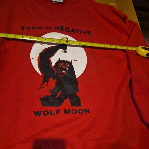 Type O Negative Wolf Moon graphic 2 side Sweater 2XL - Gem