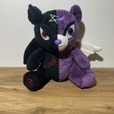Killstar Kreepture Duplexity Bear halb lila und schwarz 