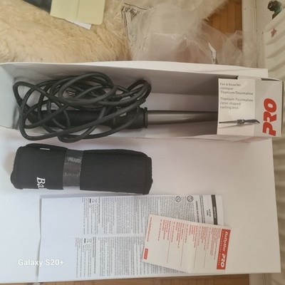 BaByliss Pro Titanium-Tourmaline Konisches Frisiereisen 25 - 13 mm Lockenstab