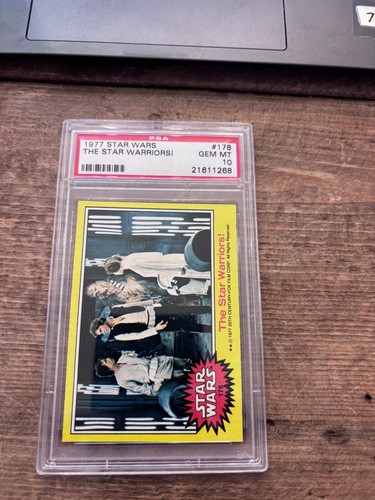 1977 Star Wars Topps #178 The Star Warriors! PSA 10 No RESERVE