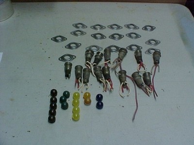 Vintage  Hampton Rides Amusement Company Carnival Ride LIGHTS
