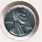 1943 WWII Lincoln Wheat Steel Penny Collectible US Collection Very Good War Coin