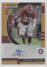 2020 Prizm Draft Picks Rookies Neon Orange /149 Anfernee Jennings #199 Auto 8d4