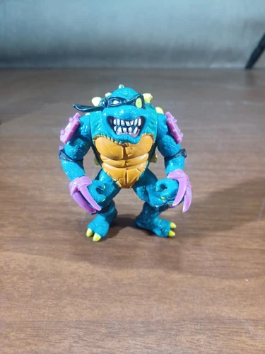 1990 Slash TMNT Teenage Mutant Ninja Turtles Figure Vintage Playmates Turtle