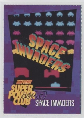 1992-95 Nintendo Super Power Club Space Invaders #158 05v0