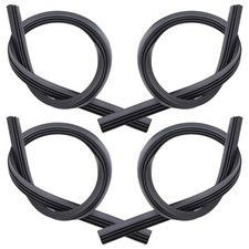 4pcs Car Windshield Wiper Blades Refills 22 Rubber Adjustable 22 Inch