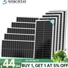 100W 200W 400W 1000Watt 12V Monocrystalline Solar Panel Home RV Camping Off Grid