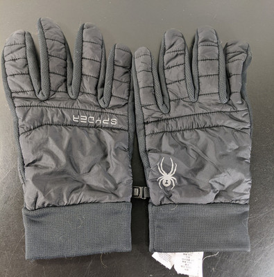 SPYDER Thermoweb Glissade Hybrid Men s Black Winter Gloves 185036 XL