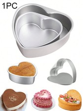 1pc Heart Shaped Mold Spring Non Stick Wedding Baking Cake Tins Pan DIY New.
