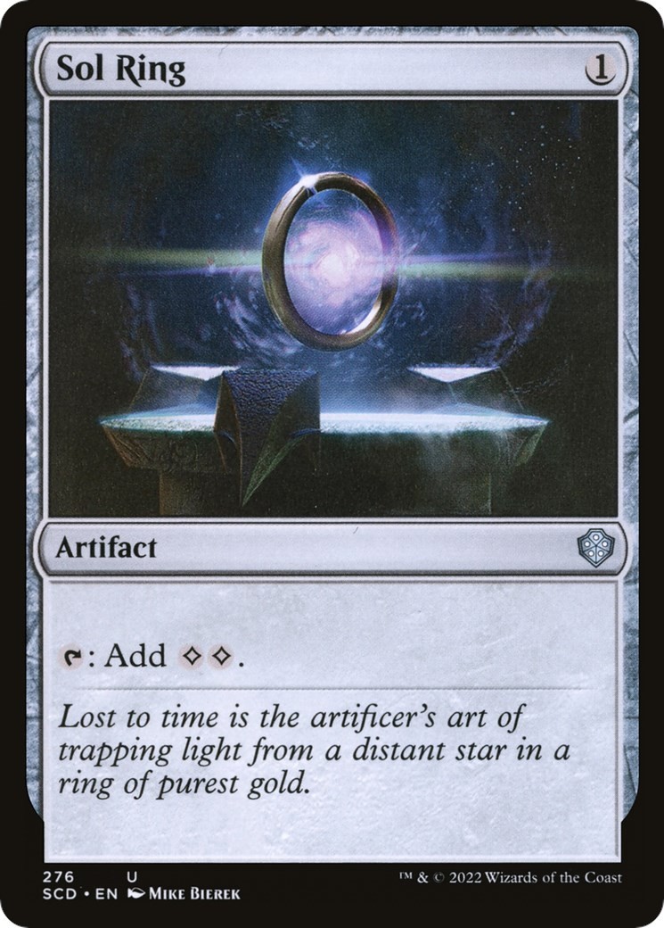Sol Ring - 276 - NM - Starter Commander Decks - MTG