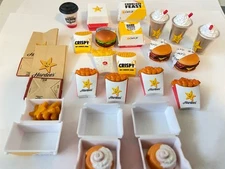 Lot Of Five (22) Hardees/Carl Jr’s Zuru Mini Brands Fast Food