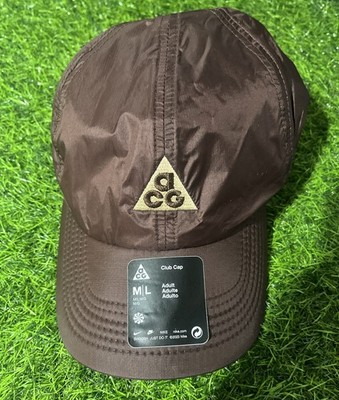 Size M/L Nike ACG Unstructured Hat Cap Dri-Fit Club Brown Strapback FB6533-227