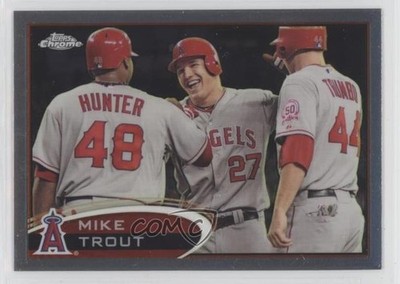 2012 Topps Chrome Mike Trout #144 0ed