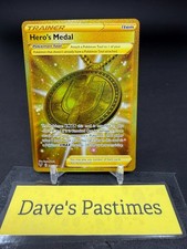 hero's medal pokemon card value Pokemon Card Hero's Medal 201/185 Holo Vivid Voltage PSA 10 GEM MINT