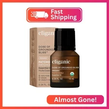 Cliganic Organic Patchouli Essential Oil - 100% Pure Natural Undiluted, for Arom