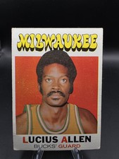 1971-72 Topps #27 Lucius Allen