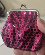 Small Vintage Sequence Coin Purse