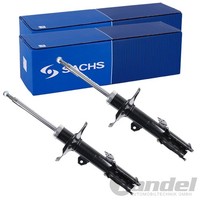 2X Sachs Gasdruck StoßDÄMpfer Vorne Passend FÜR Toyota Corolla