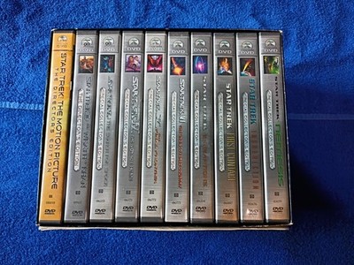 Star Trek : The Motion Pictures DVD Collection Box Set 10 Case/20