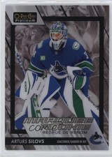 2023 O-Pee-Chee Platinum Marquee Rookies Liquid Metal 222/399 Arturs Silovs dy8