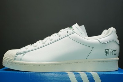 Adidas Superstar Pure Schuhe FV2835 Chalk White Embroidered Katakana FSR Sneaker