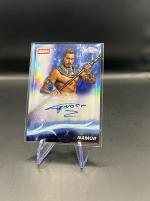 2025 Topps Marvel Studios Chrome #AA-THM Tenoch Huerta Mejia as Namor Auto