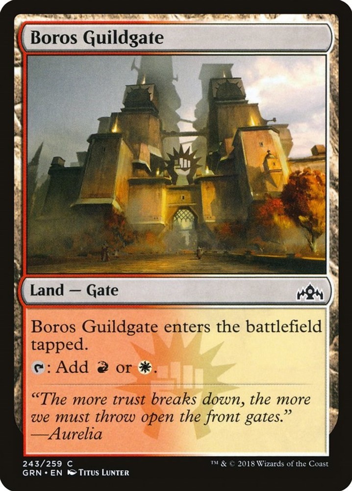 NM - Boros Guildgate [GRN - 243] Guilds of Ravnica