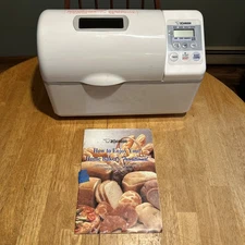 Zojirushi Home Bakery BBCC-V20 Bread Maker Machine 2lb Double Paddle - Tested