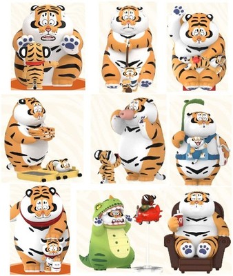 I Am Not Fat Tiger Roaring Love Series Minifiguren 9 cm Funismus