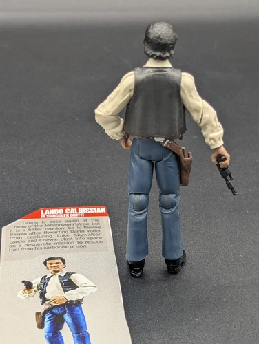 Star Wars Lando CALRISSIAN Smuggler Outfit Action Figure Hasbro 2004 - Picture 2 of 2