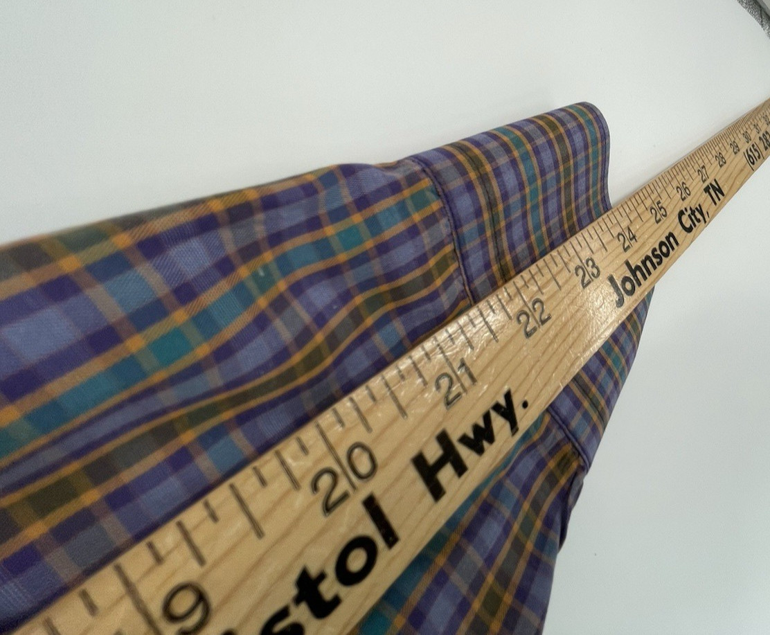 Robert Talbott Men Medium Classic Multicolor Plai… - image 4