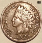 1905 Indian Head Penny Cent