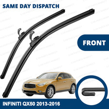 Front Windscreen 22" 19" Flat Aero Wiper Blades Pair for Infiniti Qx50 2013-2016