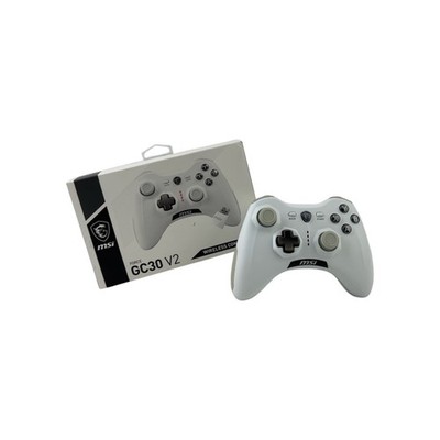 MSI Force GC30 V2 White Kabelloser PC Gamepad Controller 2.4 GHz USB 2.0 Weiß