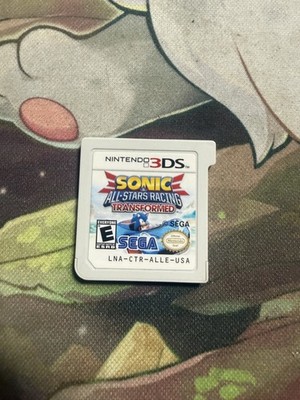 Sonic All-Stars Racing Transformed (Nintendo 3DS, 2013) NO CASE OR MANUAL