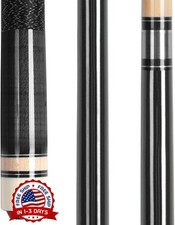 Taco de billar de 58", madera de arce canadiense para jugadores profesionales.