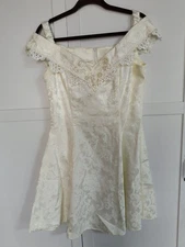 Jessica McClintock Vtg 80's Gunne Sax Short Formal Dress Size 13/14 Fits A 9/10