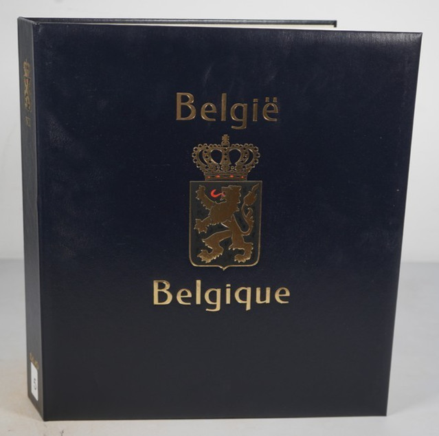 BELGIUM 2006-2010 COLLECTION OF 665 USED STAMPS STORED IN DAVO ALBUM