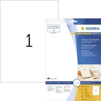 Herma 8964 Folien-Etiketten 210 X 297 Mm Folie Transparent 10 St. Permanent