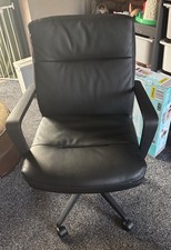 Leather Executive Chair - Black