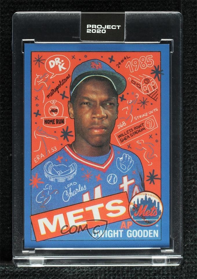 2020 Topps Project 2020 1985 Topps /3554 Dwight Gooden Sophia Chang #184 jc3