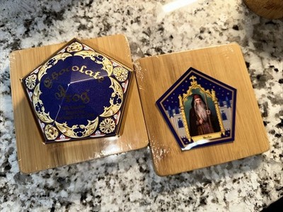 Merlin Chocolate Frog Card Wizarding World Harry Potter Holographic With  Box | eBay