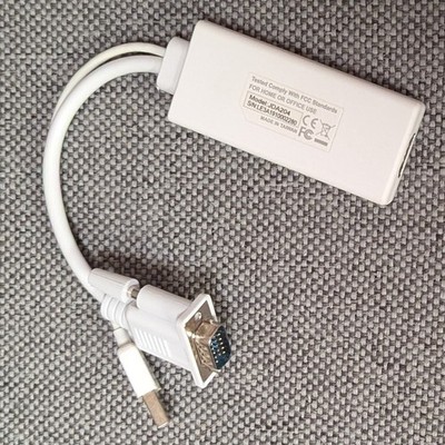 J5 Create VGA To HDMI Video + Audio Adapter White JDA204