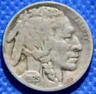 1925-P  Buffalo Nickel - Circulated Natural Nice -  #N159