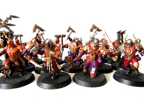 WARHAMMER AOS BLADES OF KHORNE PAINTED ARMY - MANY UNITS TO CHOOSE FROM - Picture 91 of 103