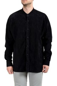 Hugo Boss Orange Erodeo Mens Slim Green Button Down Long Sleeve Casual Shirt Sz US M IT 50