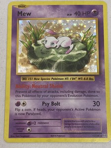 Mew Evolutions Holo Foil 53 108 Lp L127 Ebay