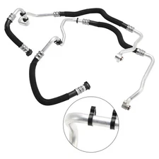 Engine Oil Cooler Line 17227589509 17227589510 For BMW 550i 550i GT 550i 650i