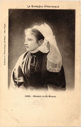 CPA Bretagne - Bonnet de St-Brieuc - Folklore - Typen (482822)