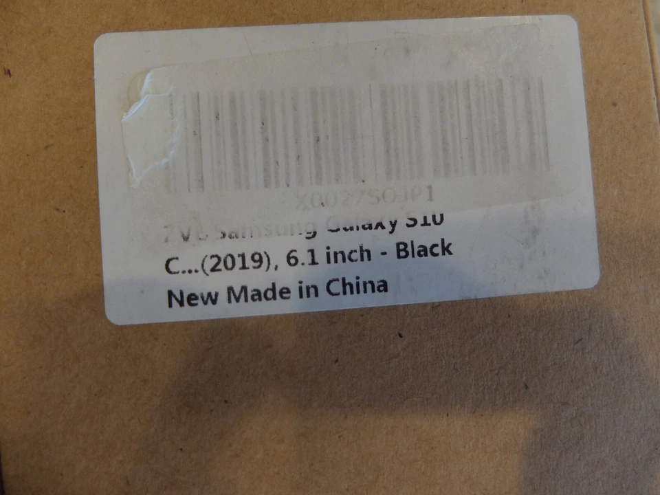 For Samsung Galaxy S10 Wallet Case Crossbody PU Leather Zipper Card Holder Black - Image 2 of 4